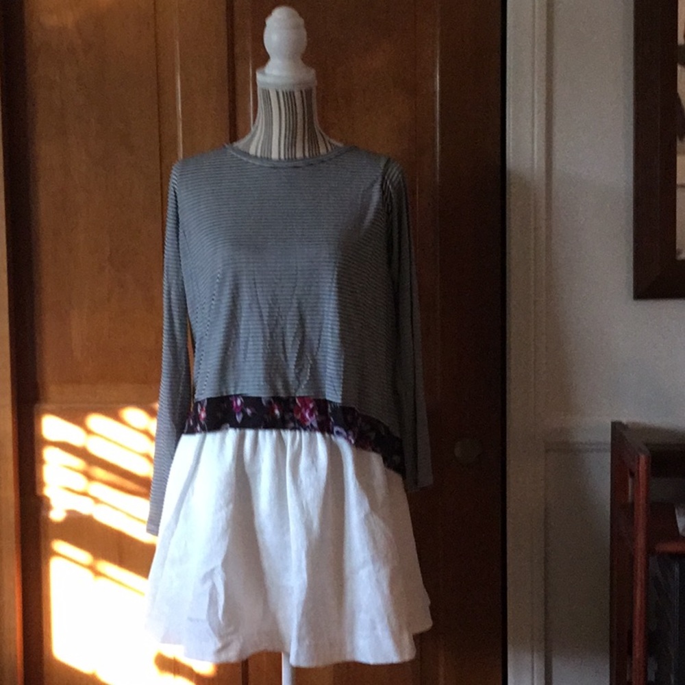 Shirts and Minnie skirt